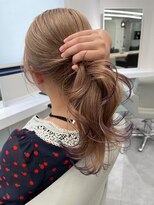 ベレーザ 渋谷(BELEZA)&nbsp;4902グレーベージュシルキーベージュ艶髪韓国ヘアレイヤーロング