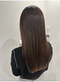 20代30代チョコレートブラウン髪質改善トリートメント