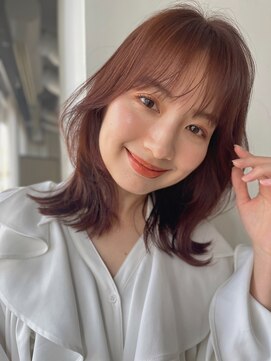 バイオレット 表参道店(Violet) くびれヘアレイヤーカット大人ガーリーチョコレートモード