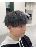 ［BRIGHT］マッシュ×シルバーカラー［静岡/メンズ/静岡駅］
