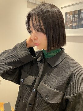 ロロネー 梅田(Lolonois) 【Lolonois梅田】切りっぱなしボブ☆