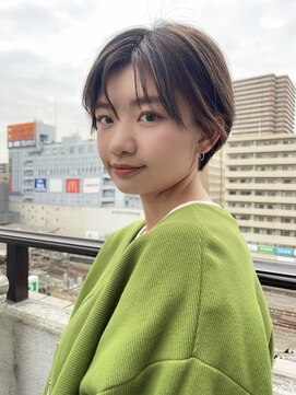 エン(en) コンパクトショートハイライトローライト暖色系カラー