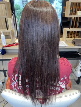 エンドロール(end roll) プレミアムストレート☆髪質改善カラー
