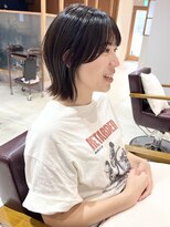 ラミエ バイ メルト 吉祥寺(lamie by melt)&nbsp;*滝田*外ハネ切りっぱなしボブレイヤー20代30代40代大人かわいい