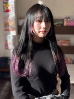 アフロディーテ(Aphrodite)&nbsp;姫カットが可愛いラベンダー裾カラー