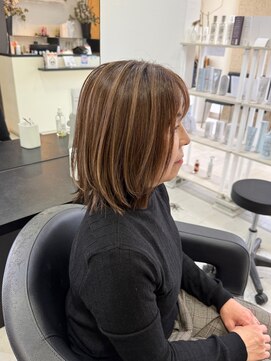 ハウオリ(Hau'oli) 白髪ぼかし/白髪ぼかしハイライト/脱白髪染め/白髪染め/透明感