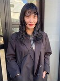 姫カットパーマ