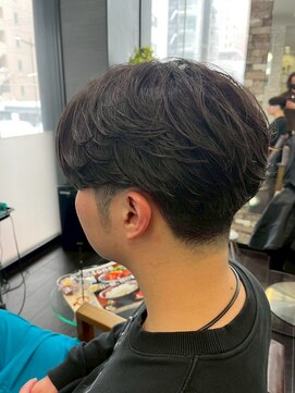 ヘアーメイク ロージー 北18条店(HAIR MAKE ROSY) 波巻きスパイラルセンターパートサイドパート韓国風マッシュ