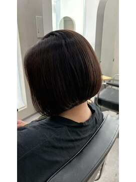 クム 横浜(qumu) ナチュラル × グラデーションボブ【神永】