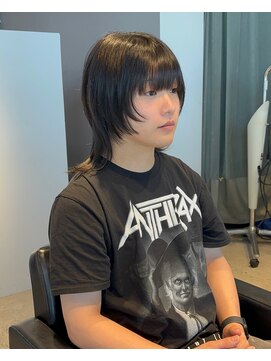 ヘアーエスクールシーユー 枚方T-SITE店(hair S.COEUR×Cu) ウルフカット/大阪枚方美容室