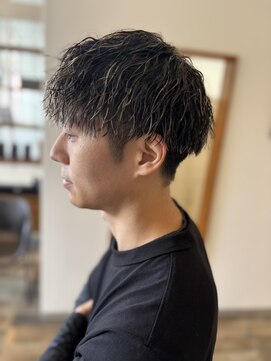 ノート ヘアーサロン(NOTE HAIR SALON) ツイスパ×ホワイトメッシュ