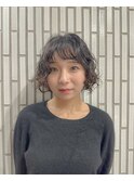 ボブパーマでお洒落女子に！