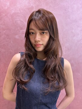 ローレンジウ(LOREN JU) 透明感髪質改善ベージュダブルカラーミルクティーグレージュ