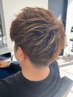 【メンズに大人気】メンズカット+メンズハイライトオンカラー ￥13500[狛江]