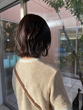 クロエ バイ ラヴィズム 小針店(CLOE by LUVISM) ボブ×チョコレートブラウンカラー