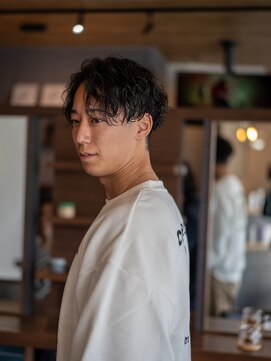 ハレ(HARE) ナチュラル2ブロック縦落ちツイストスパイラル