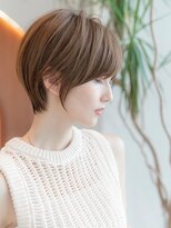 ケアリー 大泉学園(Carelly)&nbsp;デザインカラー/レイヤーカット/ウェットヘア/オリーブベージュ