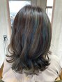 アグ ヘアー ベニー 八木山店(Agu hair beny)&nbsp;ハイライトにしっかり色味をいれるのも可愛いです♪