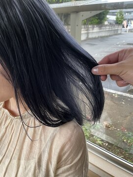 フェリア サウスガーデン(felia southgarden) ブリーチ必須◎ブルーデニムカラー#静岡市