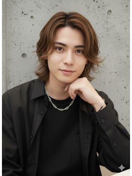 ピヨン 心斎橋(piLLon) MEN’S HAIR/サーフカール/刈り上げセンターパート/心斎橋