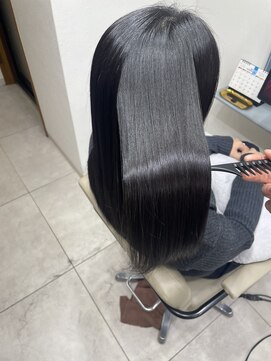 ボクノ 2号店(bokuno) セミロング×髪質改善矯正