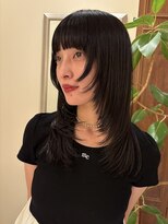 ビュートリアム265(BEAUTRIUM 265) 顔まわりカット レイヤー 髪質改善 艶髪 黒髪 縮毛矯正