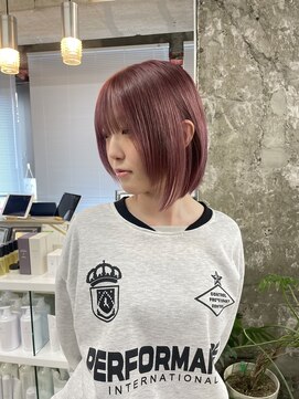 リラクオーレ 三宮 元町(LIRA CUORE) レイヤーボブ