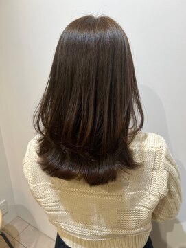 アメリ(ameri) 【ameri miyuki】オリーブベージュ×ワンカールくびれミディ