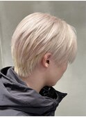 men's/顔周り/ニュアンスパーマ/黒染め/韓国/ダウンパーマ