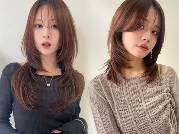 ミレバイジェニー (mirae by geny)の写真/理想通りの韓国ヘアのニュアンスをしっかり再現する技術が好評◎1人1人に似合うバランスで可愛いをご提案!