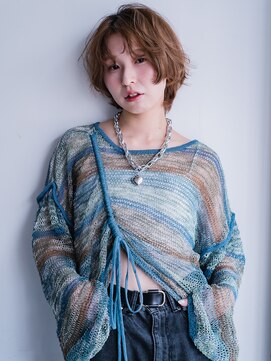 ヘアークラフト(Hair Craft) ショートパーマ×ショートマッシュ【岡山】ブリーチパーマ