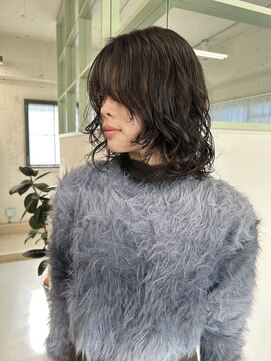 ペピンバイメルシー(pepin by merci.) レイヤーパーマ