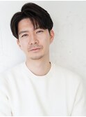 30代40代ツーブロックラフパーマアップバングメイキー本厚木