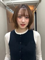 ハニーシブヤ(HONEY shibuya) レイヤーカット/ボブ/レイヤーボブ/ブラウンカラー1