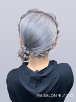アールエーサロン モノクロ 虎ノ門(RA SALON モノクロ)&nbsp;【推し活ヘアメ】サイドお団子ヘア