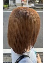 テーラヘアー 成田店(TELA HAIR)&nbsp;オレンジブラウン