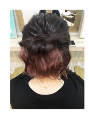 ボブヘアアレンジ