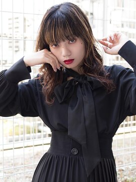 エレノア 梅田店(Eleanor) 20代30代◎小顔　無造作カール　ボブディ くびれセミディ 梅田