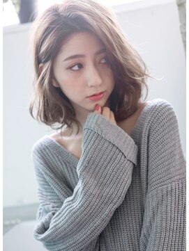 フレーム ヘア ルーム 天王寺駅前店(FRAME hair room) 【FRAME天王寺駅前/全席個室サロン】ふんわりカールボブ