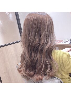 アニータバイガネイシャ(Aujua anita by ganesha) #透明感#ラテブラウン#髪質改善#長浜#ブリーチ#ダブルカラー