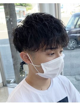 ブランコジーサウス(BLANCO G South) 【BLANCO】刈り上げマッシュ×ツイストスパイラル