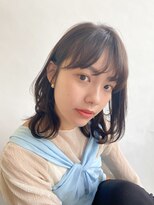 クーラ(Cura) *くびれミディアムパーマ・アッシュベージュ