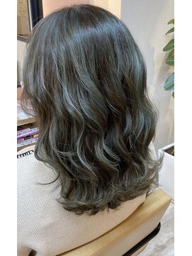 スリーバイエイム(03 eim) グレージュ+ハイライト