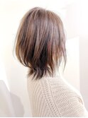 【パーマ】ナチュラルシルエットのパーマデザイン