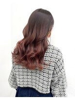 イース バイ アンブルリュクス 北千住(Ease by amble luxe)&nbsp;ピンクグラデーションカラー