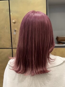 ヘアーアイスカルテット(HAIR ICI QUARTET) 透明感抜群♪ダブルカラーブリーチハイトーンピンクブラウン