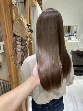 ラ ヴィ ベル(La vie Belle) 髪質改善＋アッシュベージュカラー
