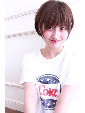 フレーム 博多店(FRAME) 【FRAME】大人可愛いフェミニンショート