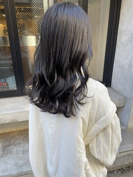 コフィー バイ メルト 吉祥寺(cofy by melt) 【松本咲花】韓国風暗髪オリーブグレージュ透明感カラー冬カラー