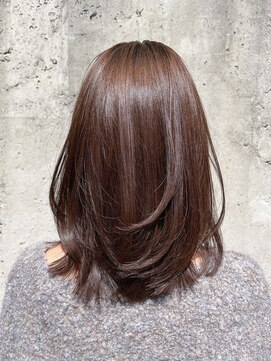 バルベストーキョー(BARBES TOKYO) 軽やかレイヤーまろやかベージュブラウンヘア【RISA】